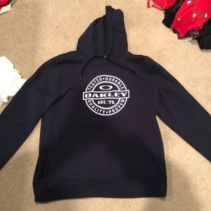 Navy Blue Oakley Hoodie